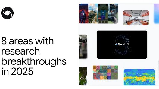 Google’s year in review: 8 areas with research breakthroughs in 2025