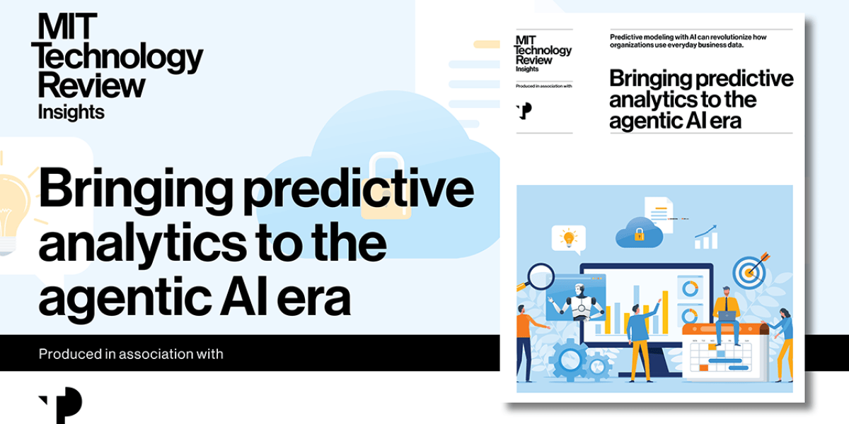 Bringing predictive analytics to the agentic AI era 